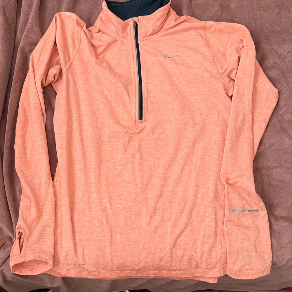 Nike Coral Half-Zip Pullover